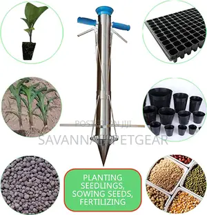 Manual Seedling Transplanting Device for Vegetable Planting