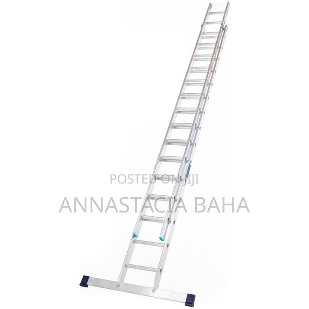 Professional Double Extension Ladder - Max Height 7.2m - main view