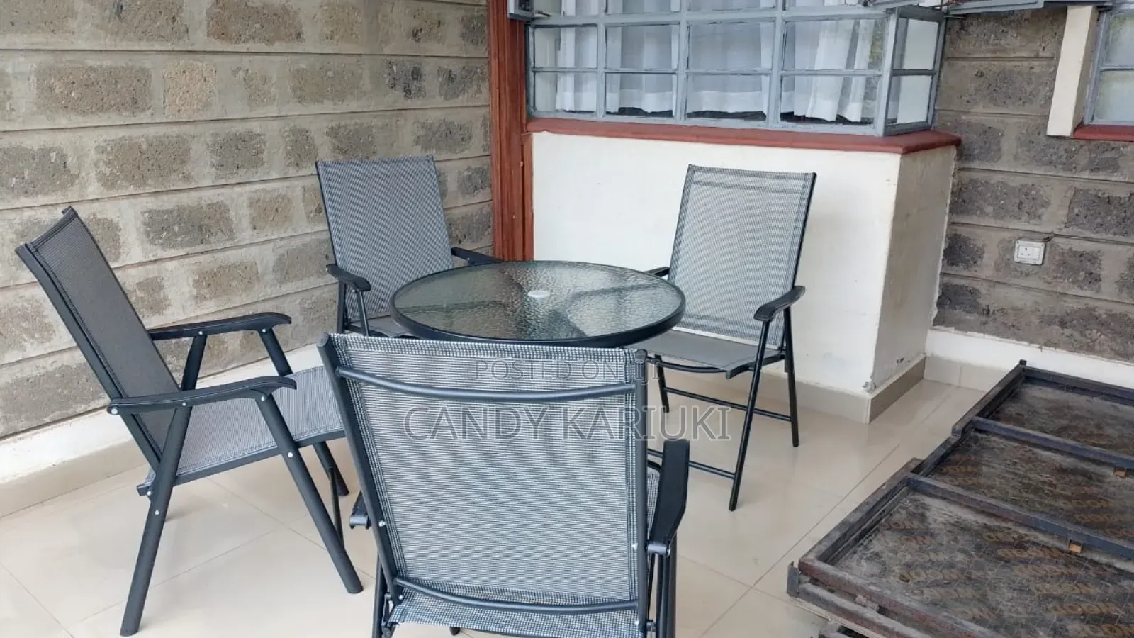 Elegant 4 Seater Balcony Set
