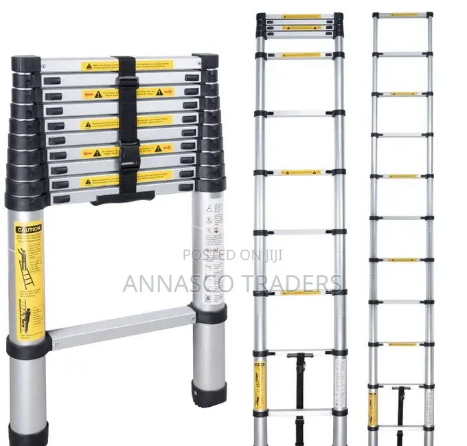 Heavy Duty Foldable Telescopic Ladder 4.1M