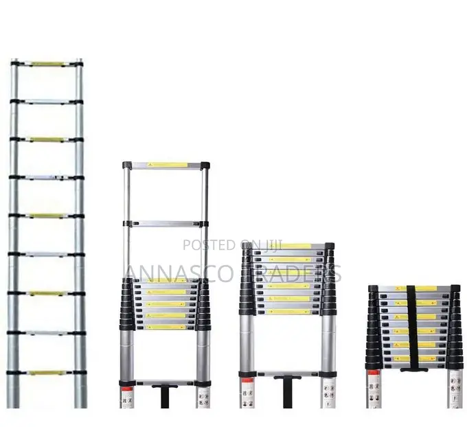 5M Portable Heavy Duty a Frame Telescopic Step Ladder
