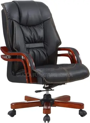 High-Back Executive Office Leather Seat (Ergonomic)