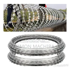 Double Galvanized Razor Wire 10M