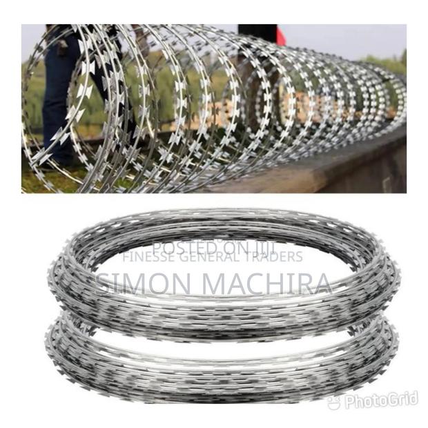 Double Galvanized Razor Wire 10M