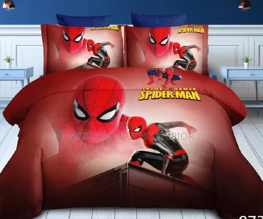 Spiderman Cartoon Duvet
