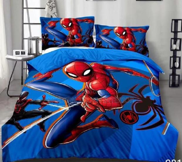 Spiderman Cartoon Themed Duvet