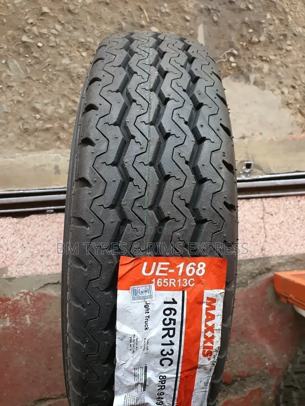 165 R13 Maxxis TYRES (Commercial)