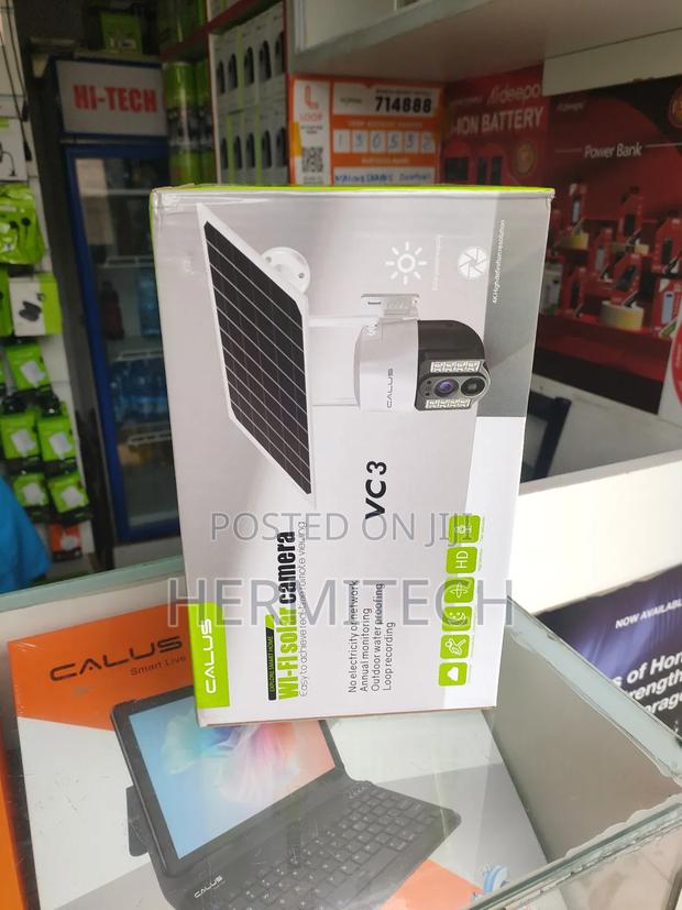 Solar PTZ Wifi CCTV Camera V380 - main view