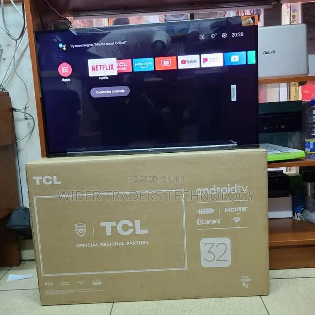 *Tcl 32 " Smart Android - main view