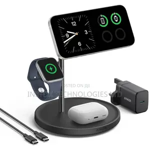 Anker 15W Maggo Wireless Charging Station (3-in-1 Stand)