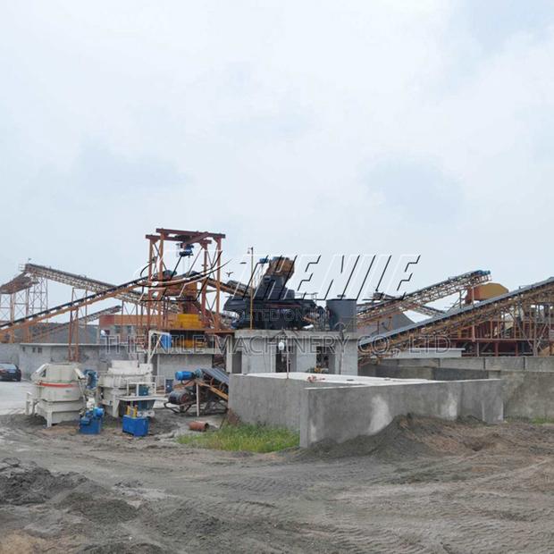 Automated Marble Sand and Gravel Making Plant
