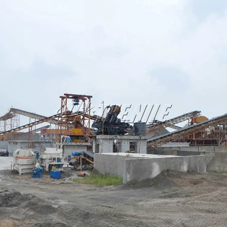 Automated Marble Sand and Gravel Making Plant
