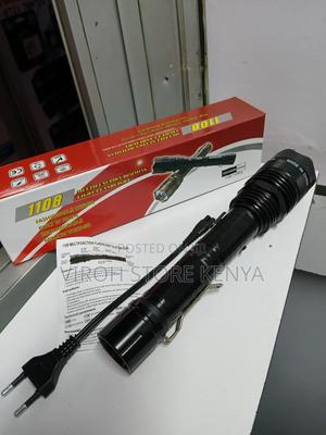 1108 Multifunctional Flashlight Torch High Power Security - thumbnail 2