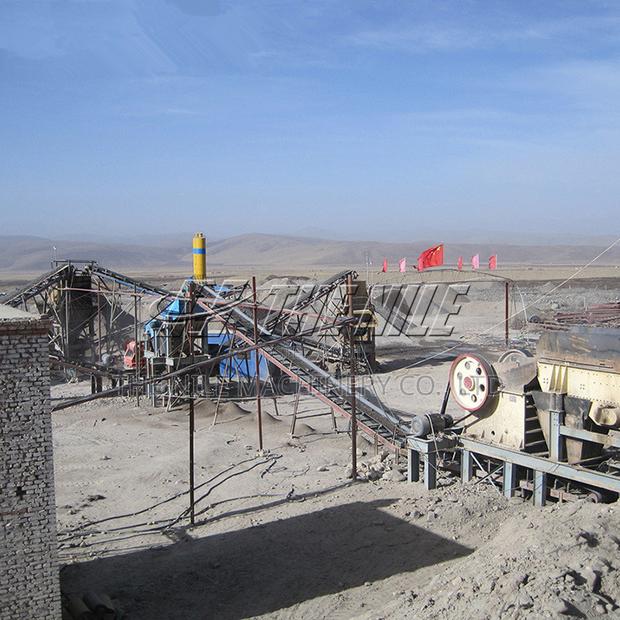 Mining Sand Gravel Machine Aggregate Crusher Screening Plant - main view