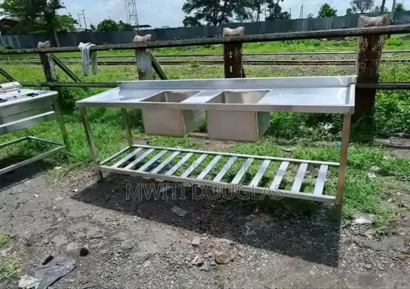 Modest Double Sink