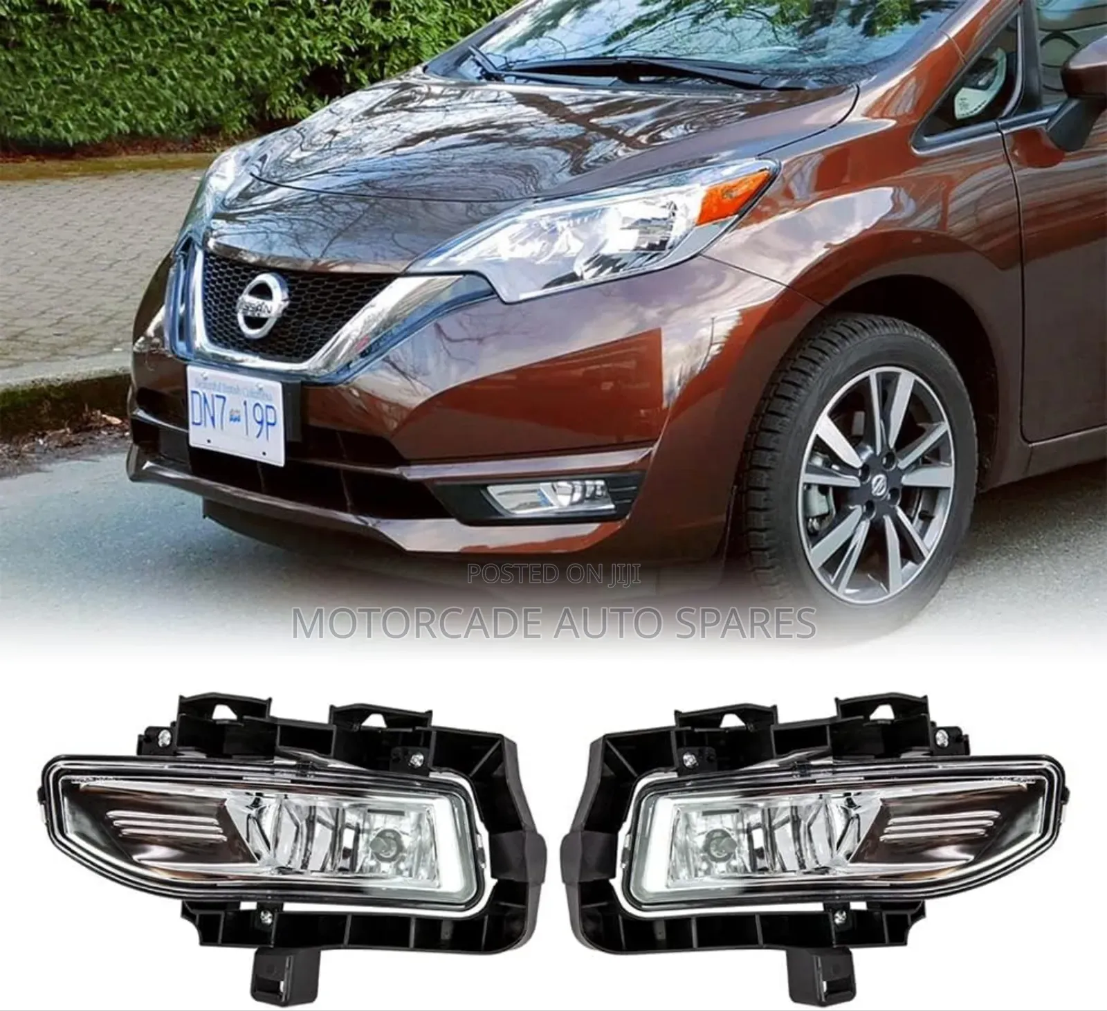 Nissan Note 2017 Fog Lights