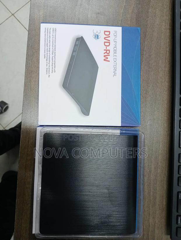 Pop-Up Portable External DVD-RW