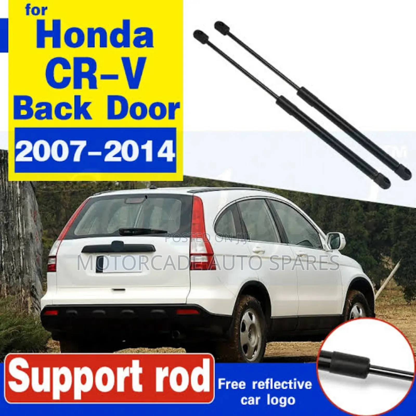 Honda CR-V 2007-2011 Boot Tailgate Shocks Struts