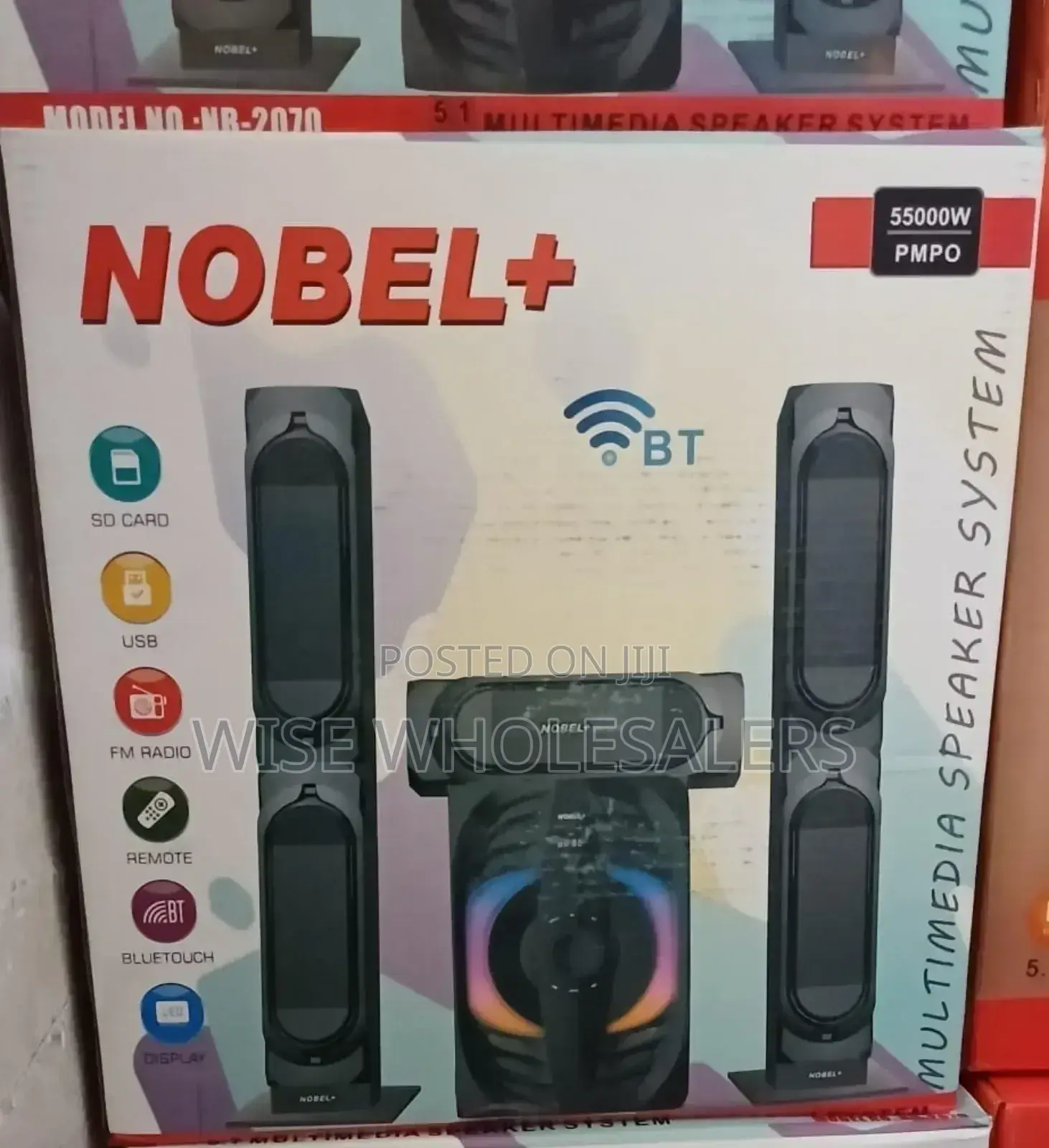 Nobel Nb-2070 3.1ch Wiress Bluetooth Connectivity