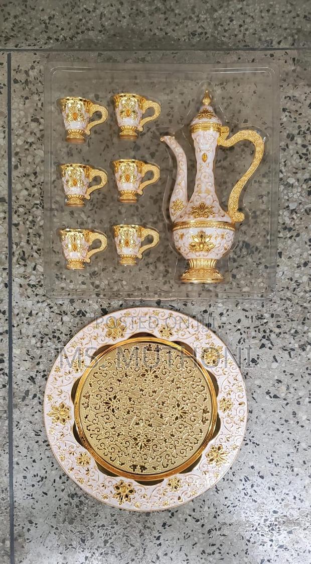 8pcs Elegant Luxury Arabic Coffee Set* - thumbnail 4