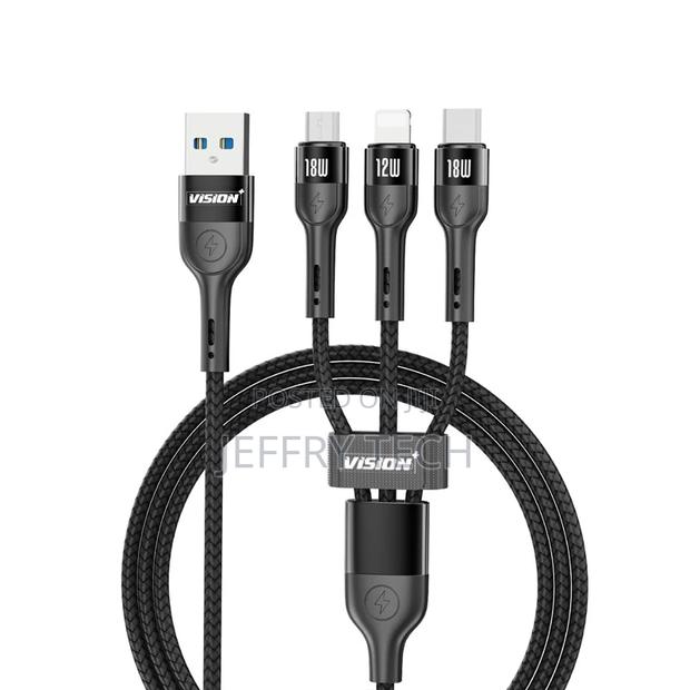 Vision Plus 3 in 1 Cable 1 M