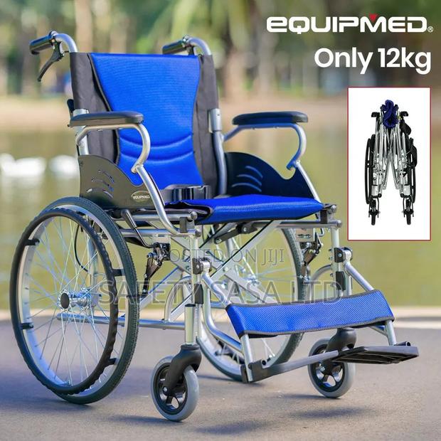 Folding Alluminium Powered Wheelchair Electric - thumbnail 2