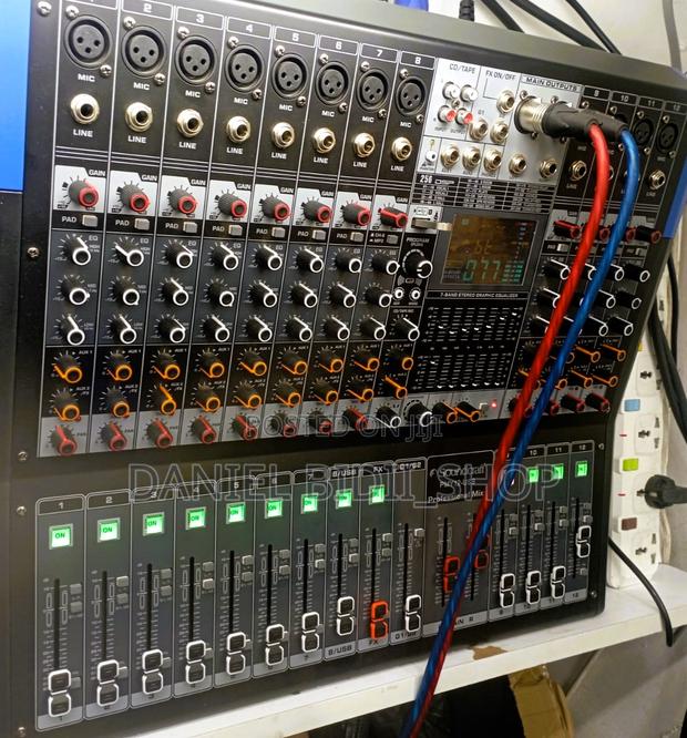PMX Sound Craft 8channel Powered Mixer