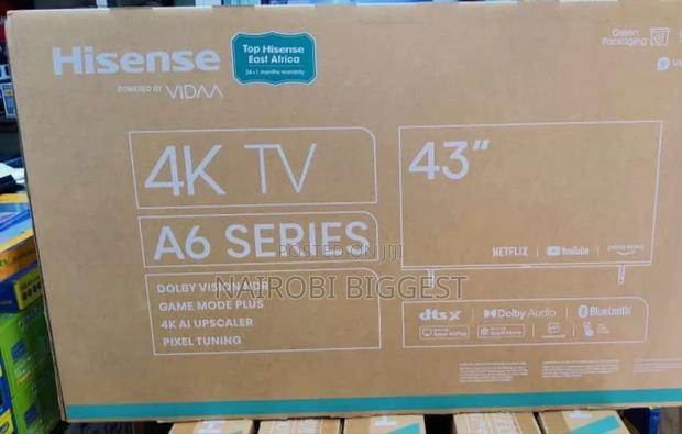 Hisense 43" A6 Smart Television