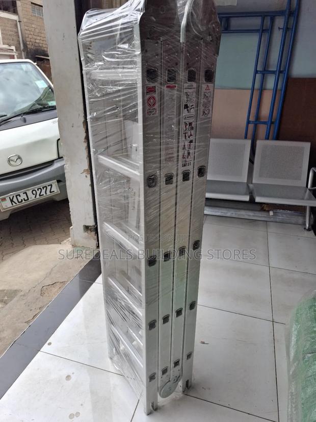 4by5 Aluminium Multi-Purpose Ladder 20ft - main view