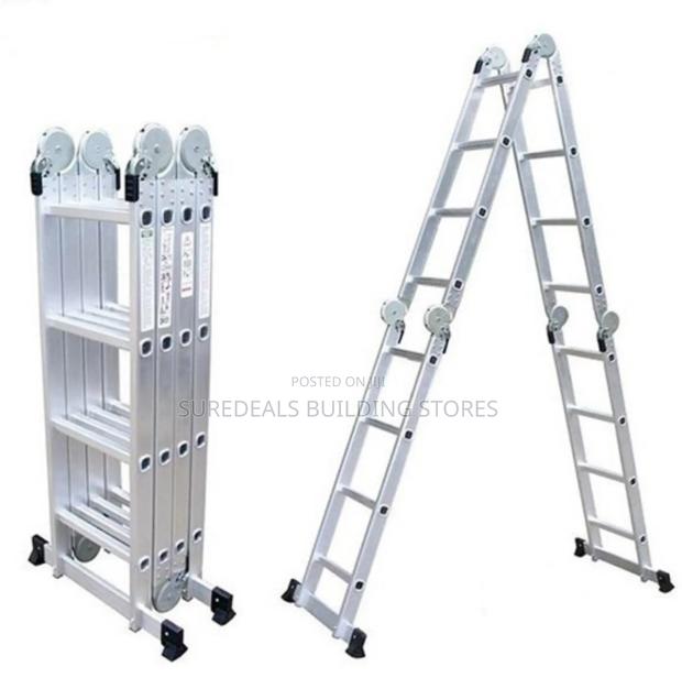 4by4 Aluminum Multi Purpose Ladder 16ft - main view