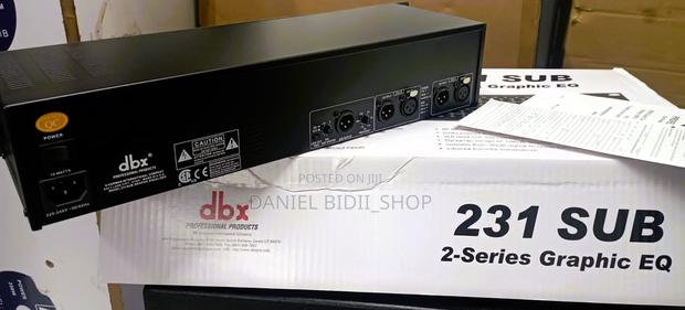 DBX Equalizer 2 Series Graphic EQ - thumbnail 2