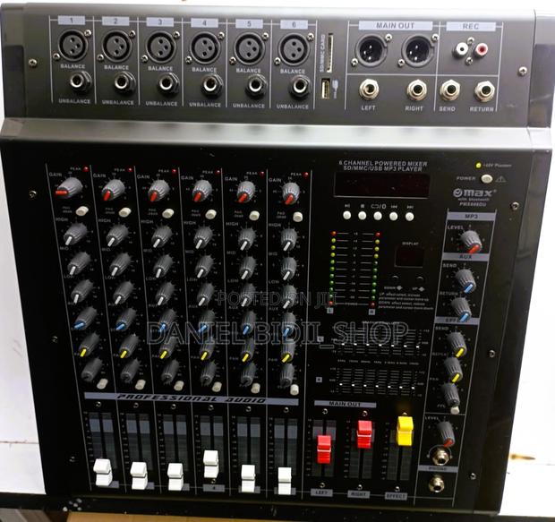 Yamaha 6 Cchannel Powered Mixer - main view