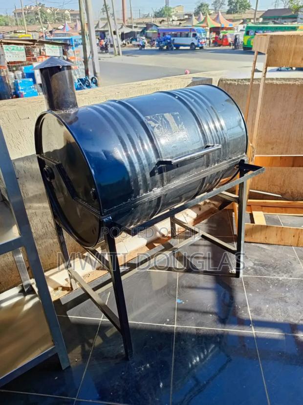 Galvanized Nyama Choma Grill - main view