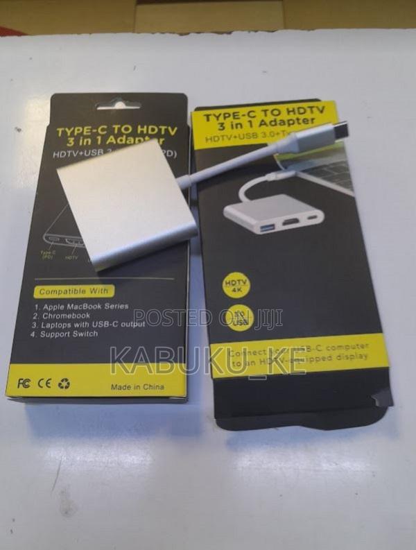 3 in 1 Type C to HDMI USB 3.0 USB HUB