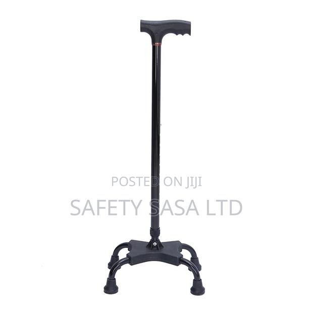 Quad Base Aluminium Walking Stick