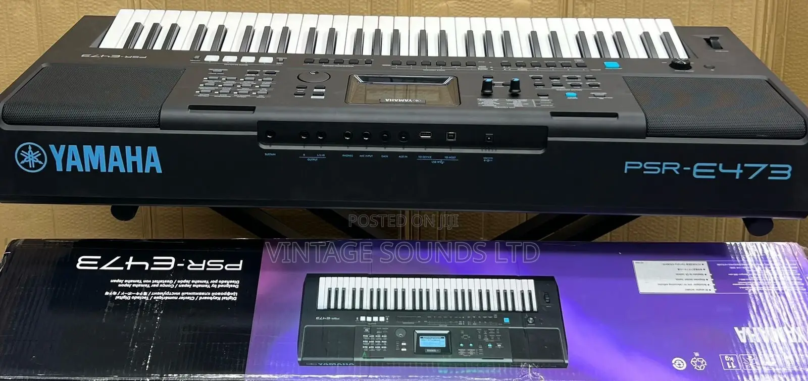 Keyboard Yamaha 473 61key Professional Keyboard