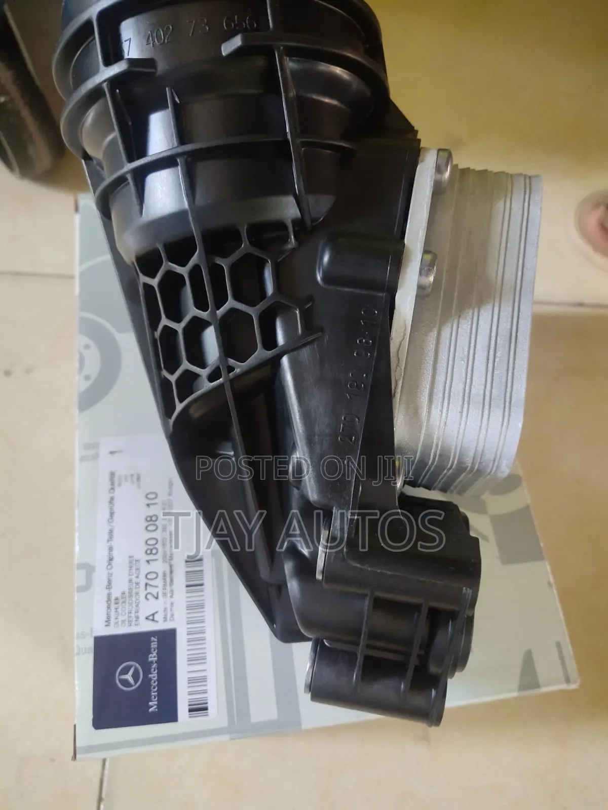 A B Cla Class M270 Oil Cooler Housing 270