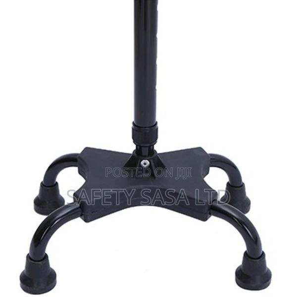 Quad Base Aluminium Walking Stick - thumbnail 3