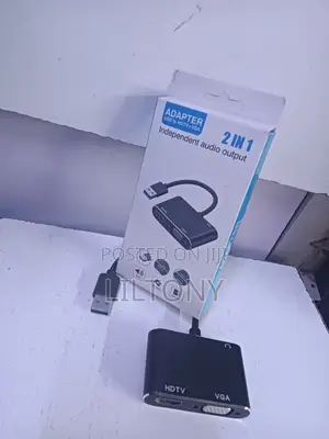 USB to HDMI+VGA 2in1with Independent Audio Output