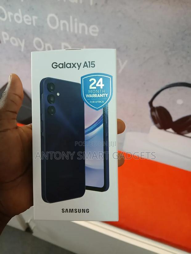 New Samsung Galaxy A15 128 GB Black - thumbnail 2