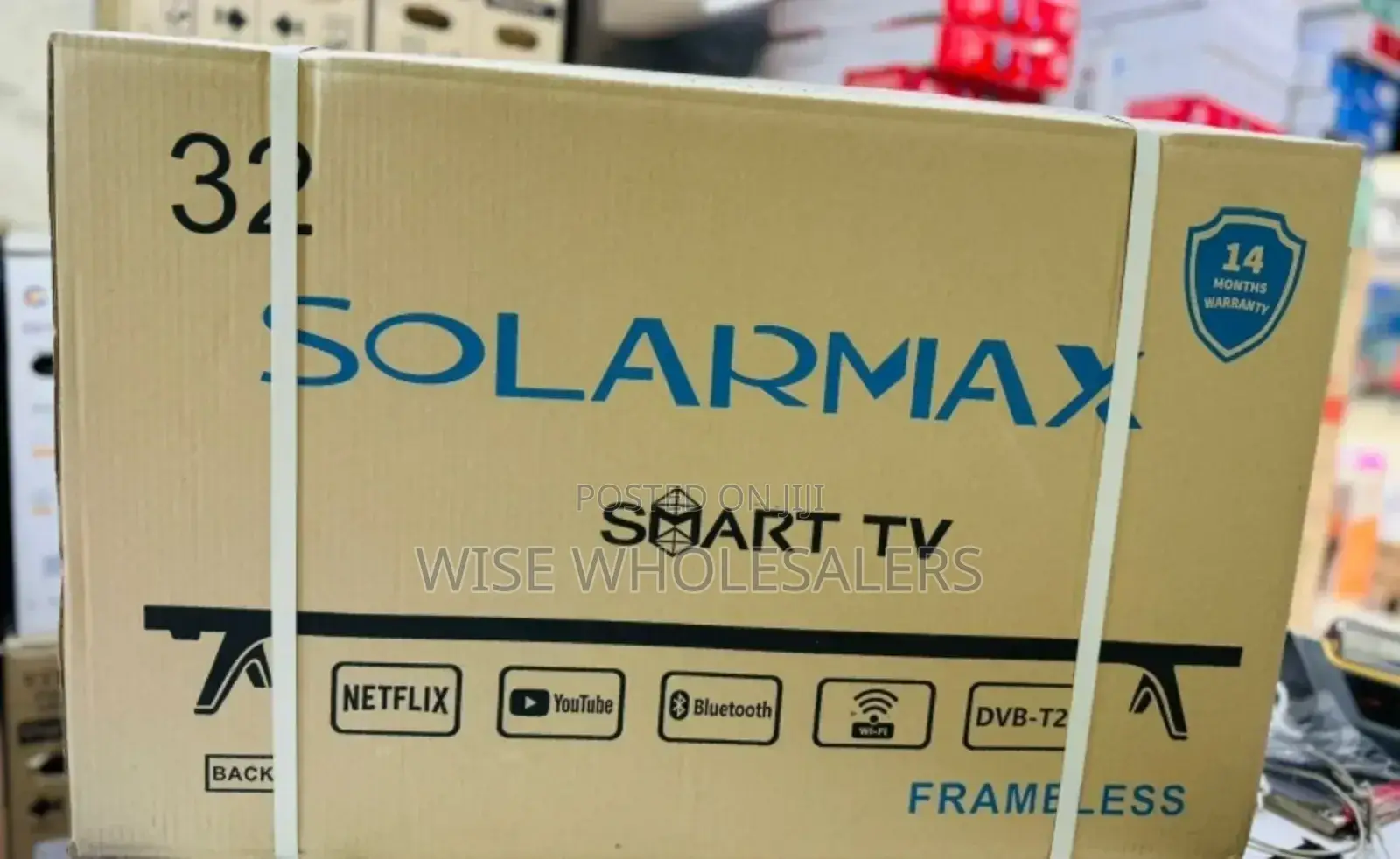 * Solar Max 32 Smart Android Frameless * 