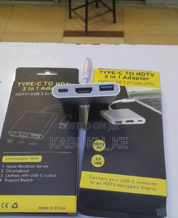 USB Type C to HDMI Adapter 3-in-1