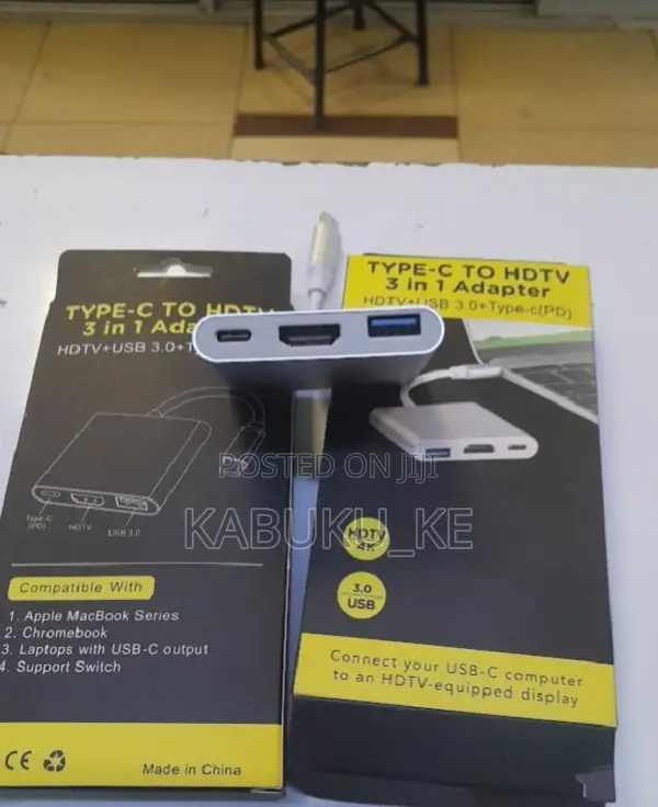 USB Type C to HDMI Adapter 3-in-1