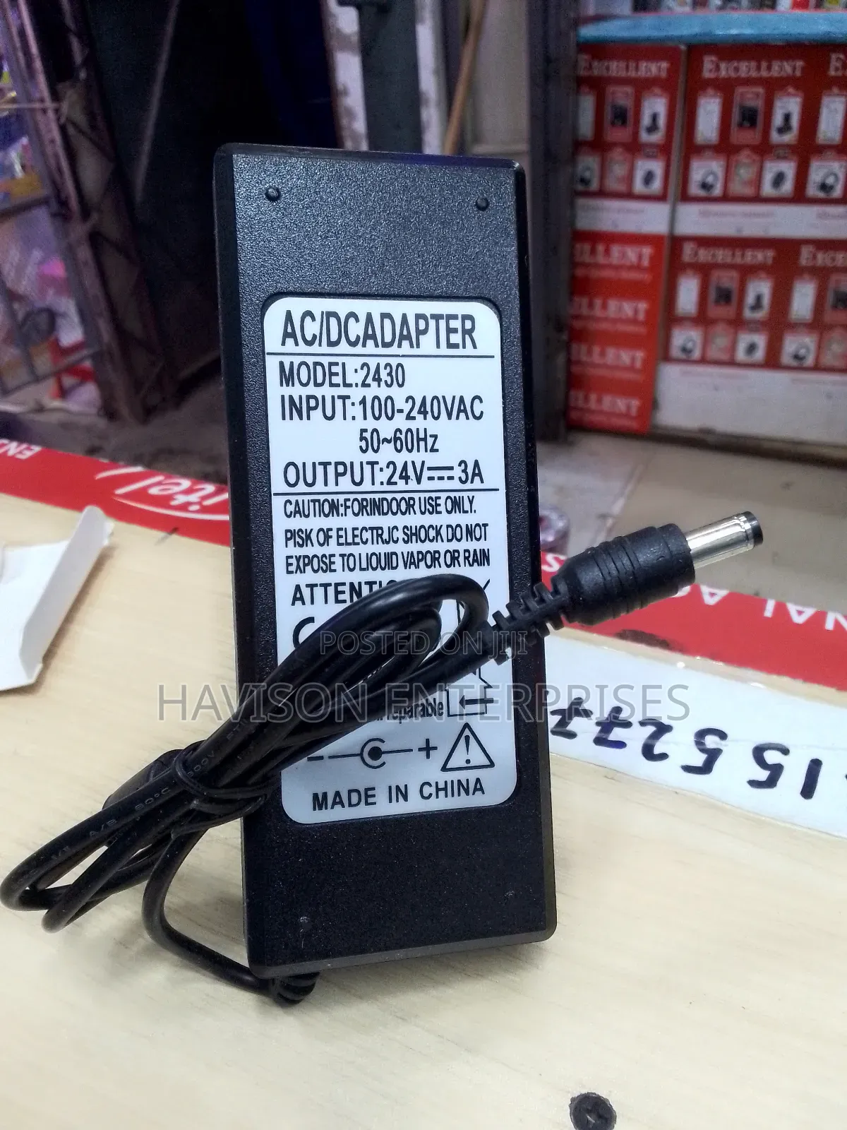 Quality 24V 3A Adapter