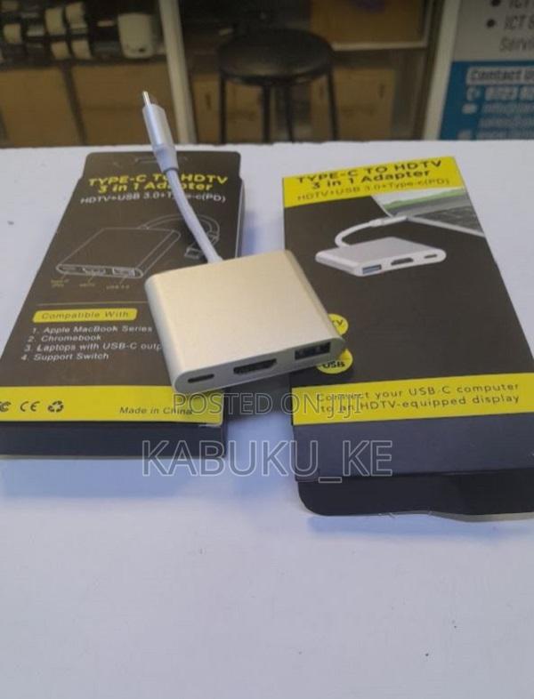 Type C to Hdmi 3 in 1 Adapter Usb 3.0