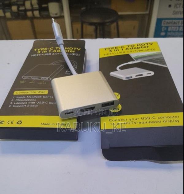 Type C to HDTV 3 in 1 Adapter Usb Hub