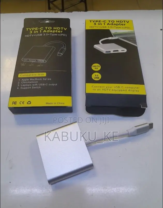 3 in 1 USB Type C HUB to HDMI Docking Station