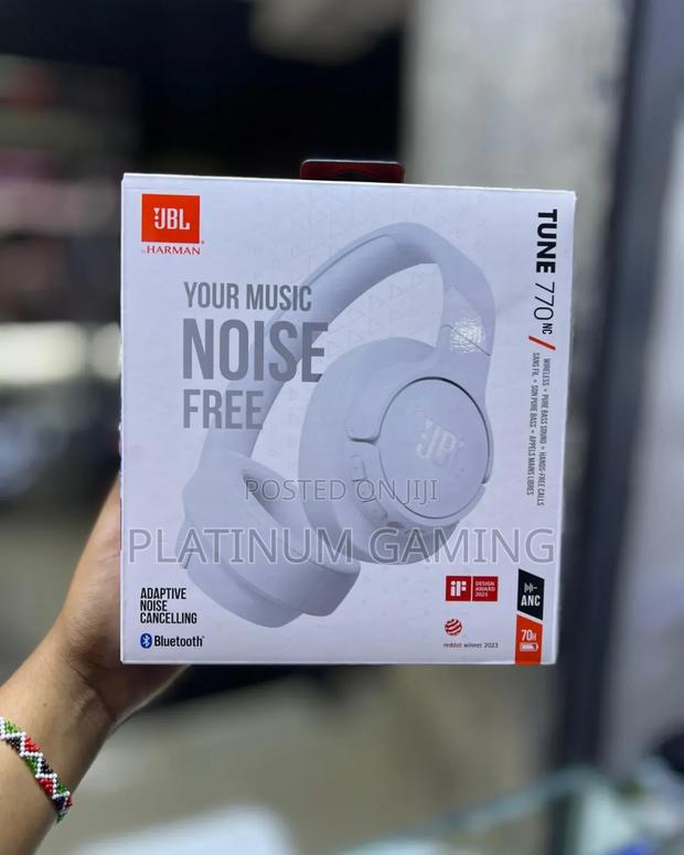 Jbl Tune 770nc Wireless Over Ear Anc Headphones With Mic