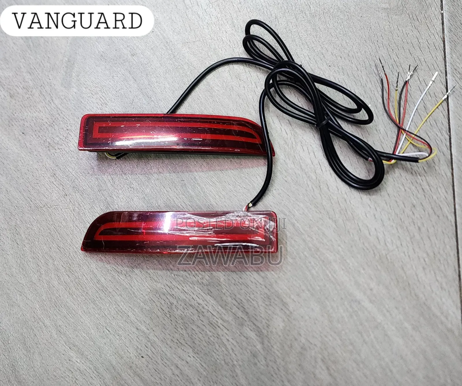Reflector LED Toyota Vanguard Pair