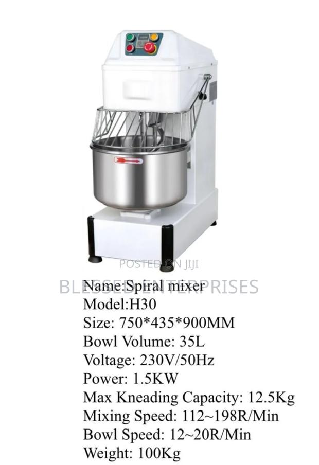 35l Spiral Mixer Machine/ 35l Spiral Mixer Machine - main view